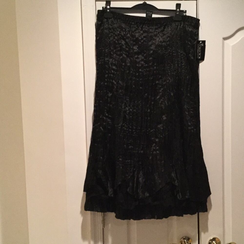 NY collection 1x skirt dressy style unique hemline